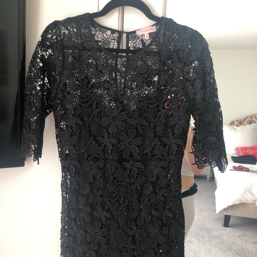 Black Lace Dress
